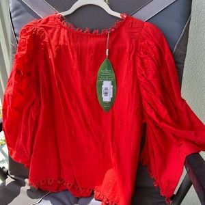 Farm Rio button back blouse - make offer!!